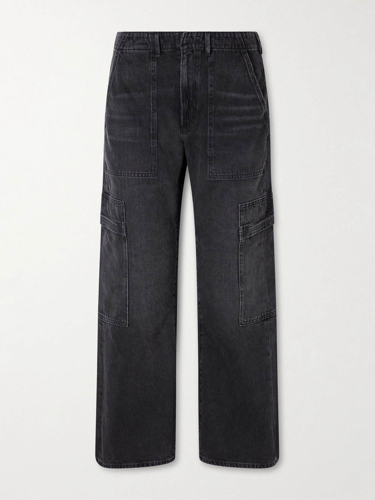 sienna relaxed utility flared jeans