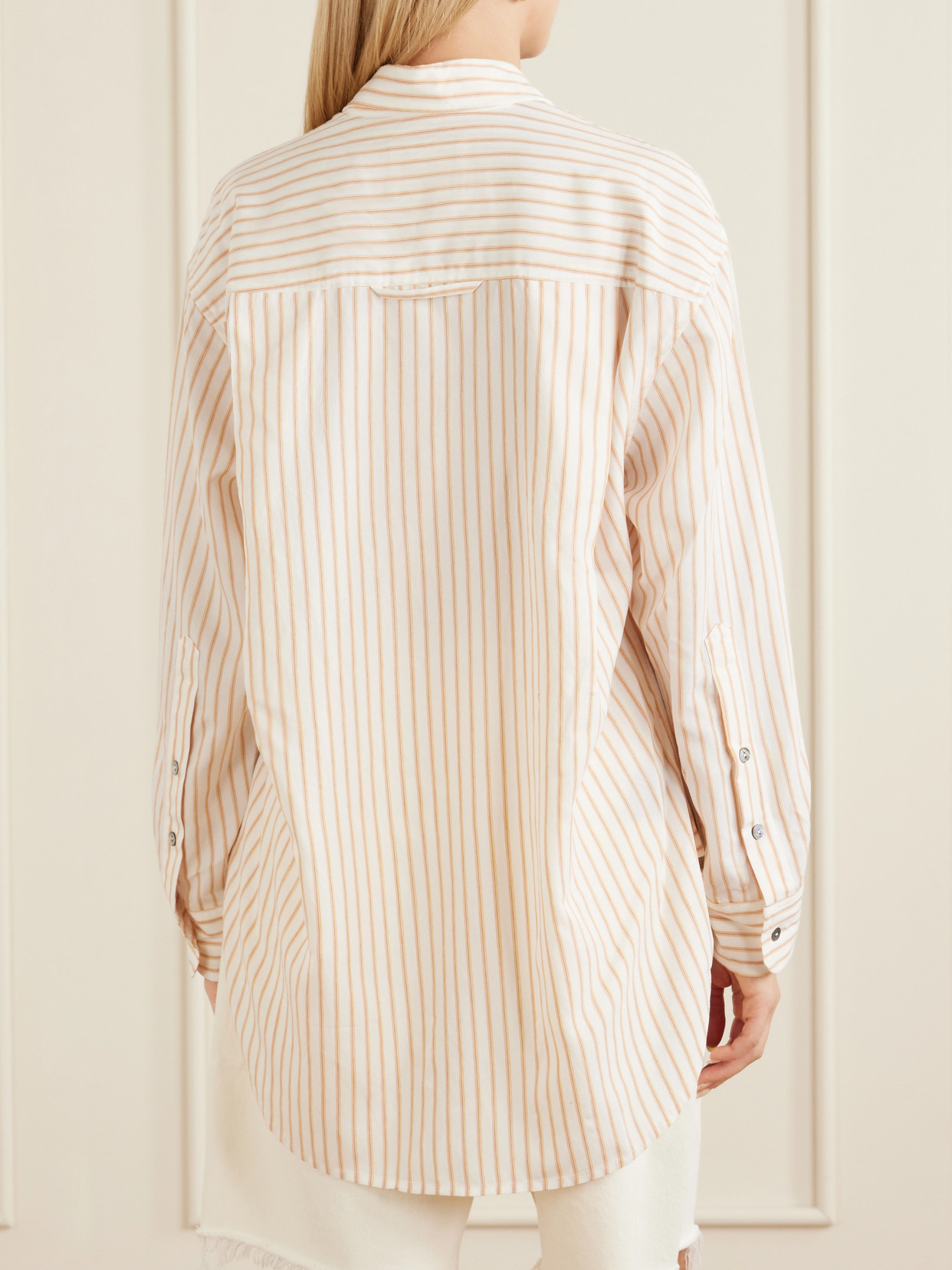 Kayla Checked Cotton-Poplin Shirt