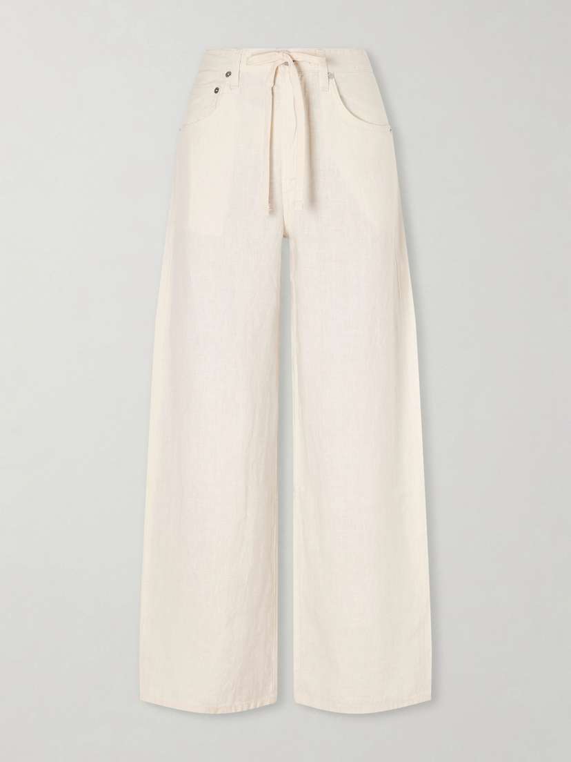 Citizens of Humanity Brynn Linen Straight-leg Pants
