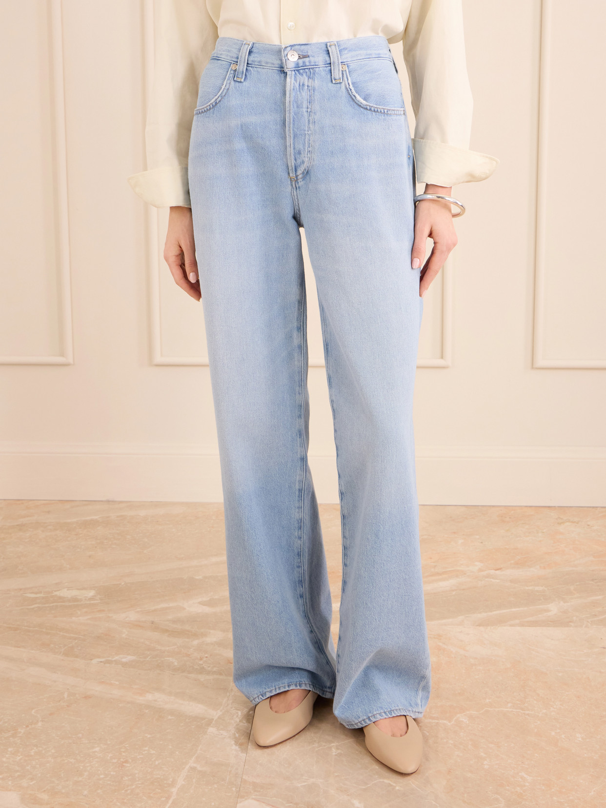 Annina Mid-Rise Straight-Leg Jeans