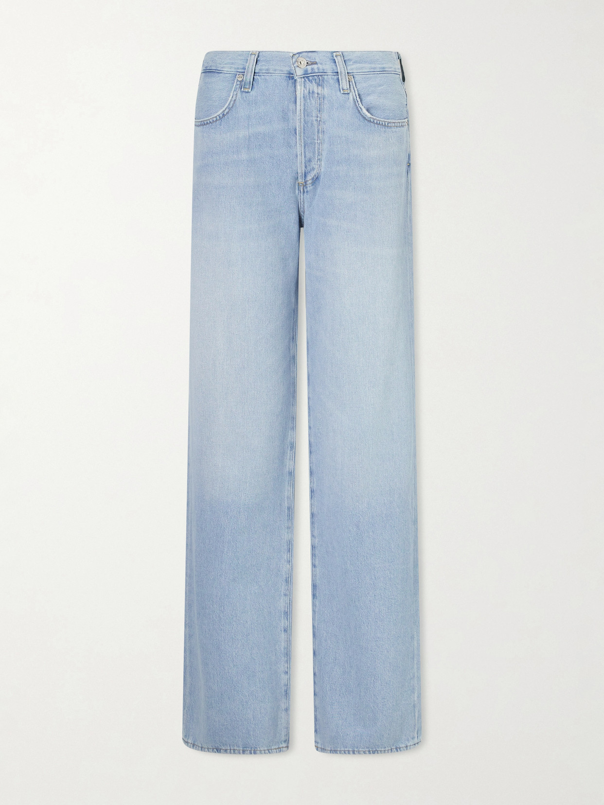 Citizen Of Humanity Annina Mid-rise Straight-leg Jeans In Blue