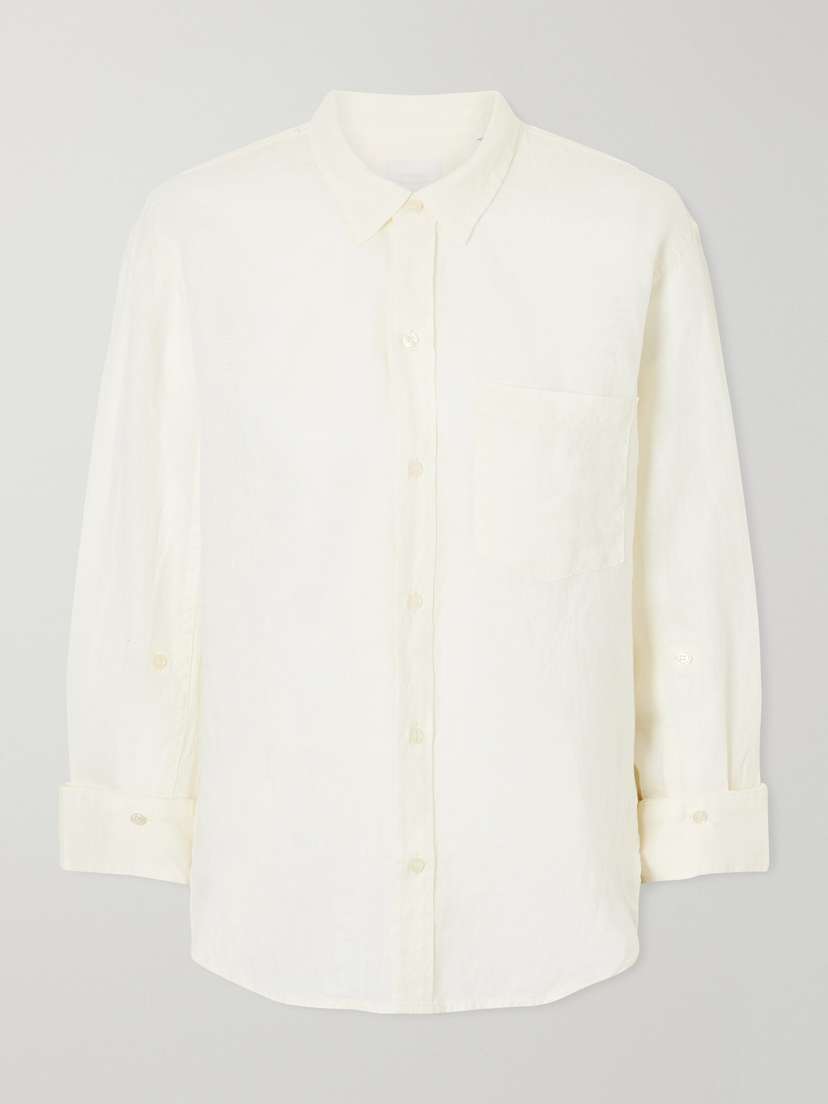 Citizens of Humanity Kayla Shrunken Linen Shirt