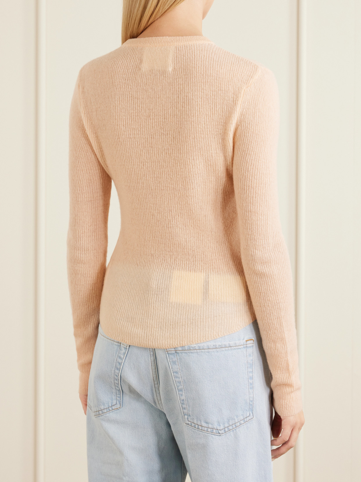 Alessia Wool And Cashmere-Blend Sweater