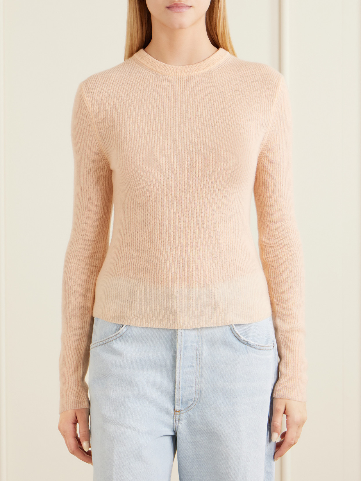 Alessia Wool And Cashmere-Blend Sweater