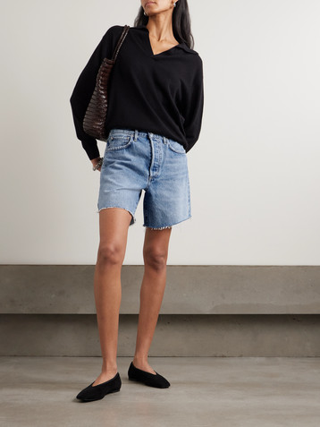 Citizens Of Humanity Marlow frayed denim shorts