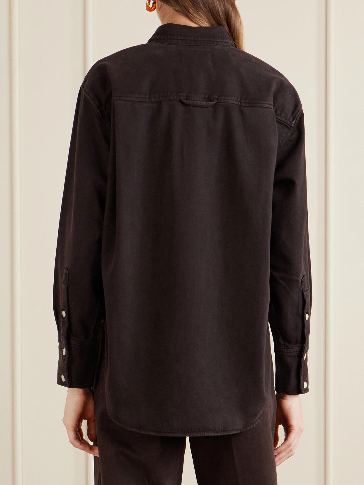 Carter Organic Cotton And Lyocell-Blend Twill Shirt