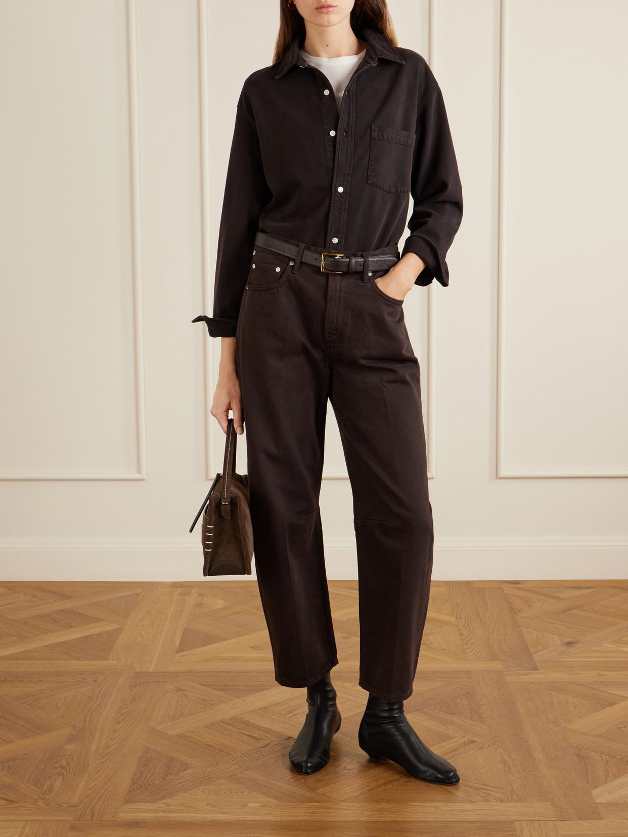 Carter Organic Cotton And Lyocell-Blend Twill Shirt
