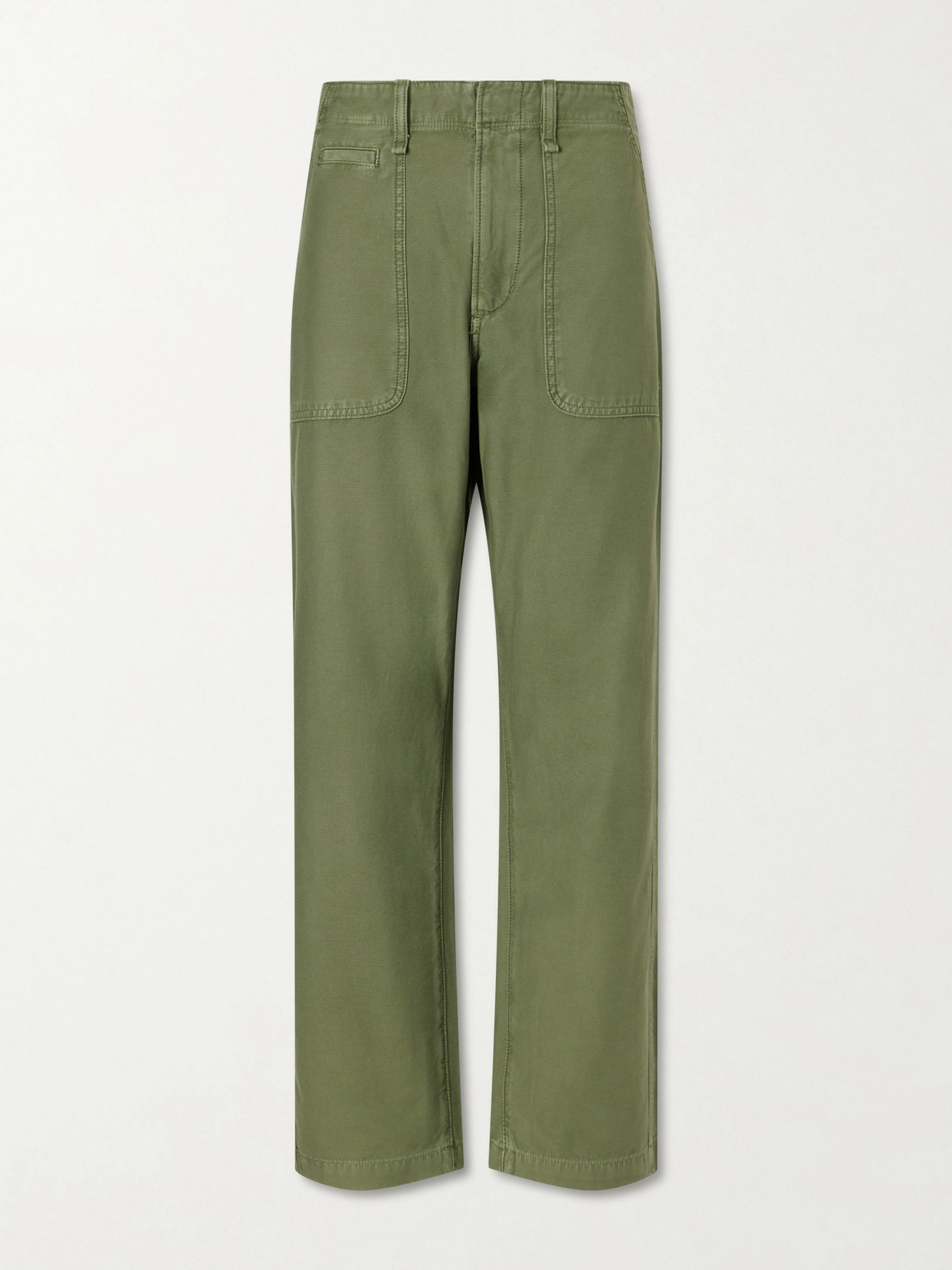 Citizen Of Humanity Winslow Cotton Straight-leg Jeans In Green