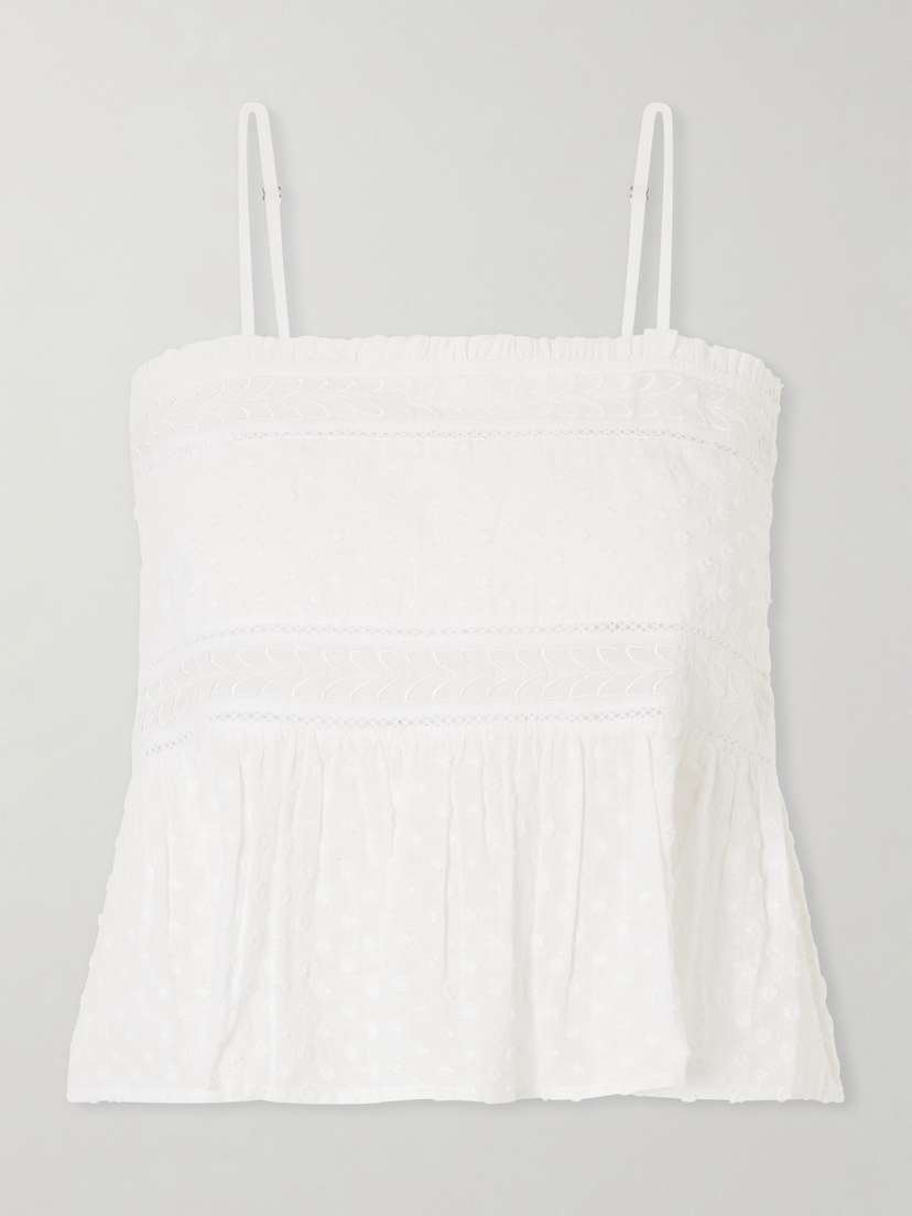 Thierry Colson Saskia Embroidered Cotton-voile Top | Thumbnail 5 Thierry Colson Saskia Embroidered Cotton-voile Top | Thumbnail 5