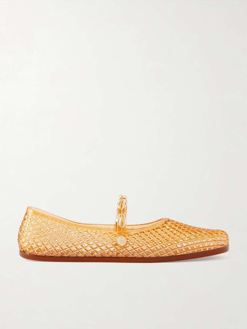 Ancient Greek Sandals Iro Shell-embellished Rubber Flats - Women's Shoes