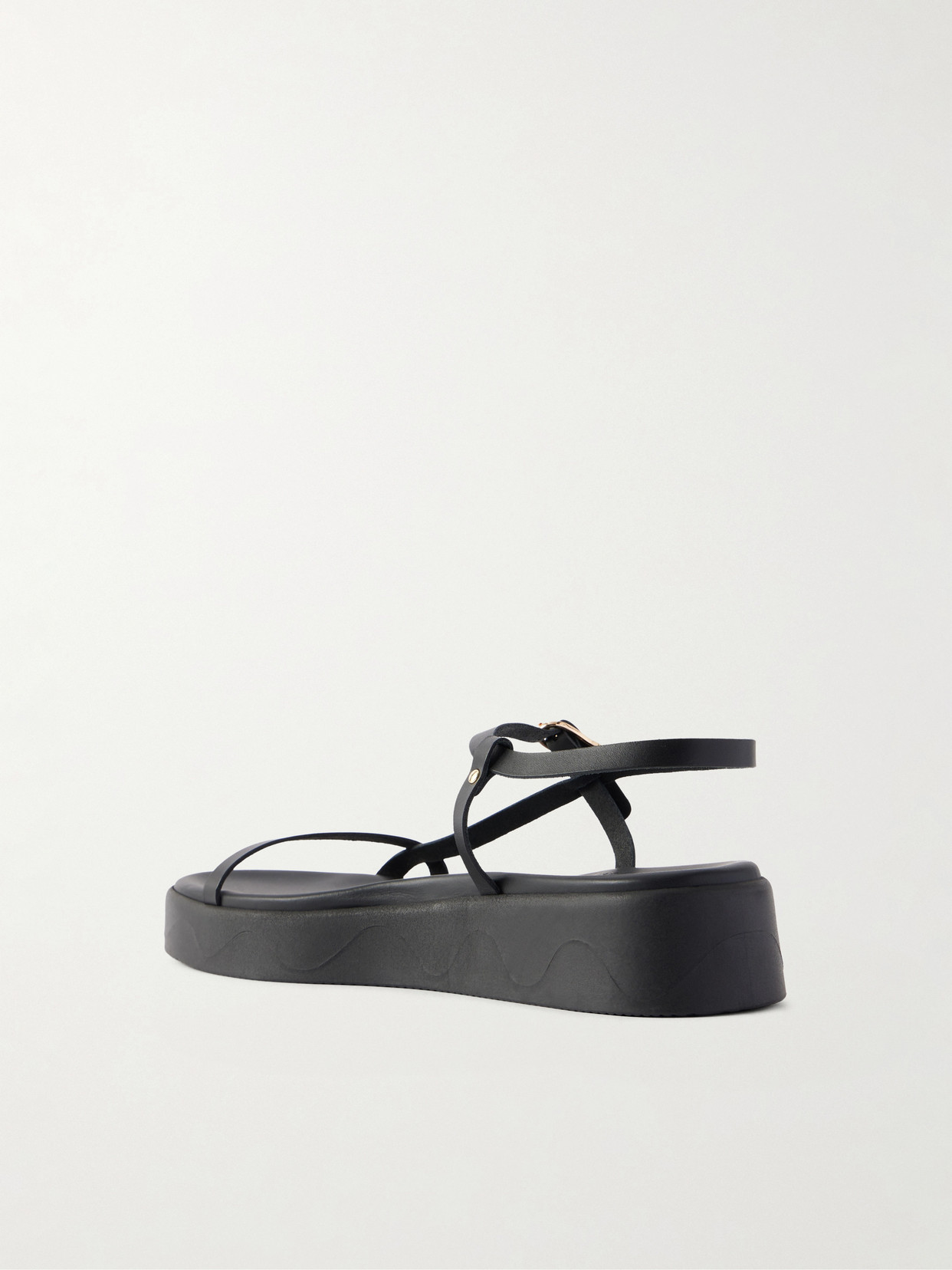Politia Leather Platform Sandals