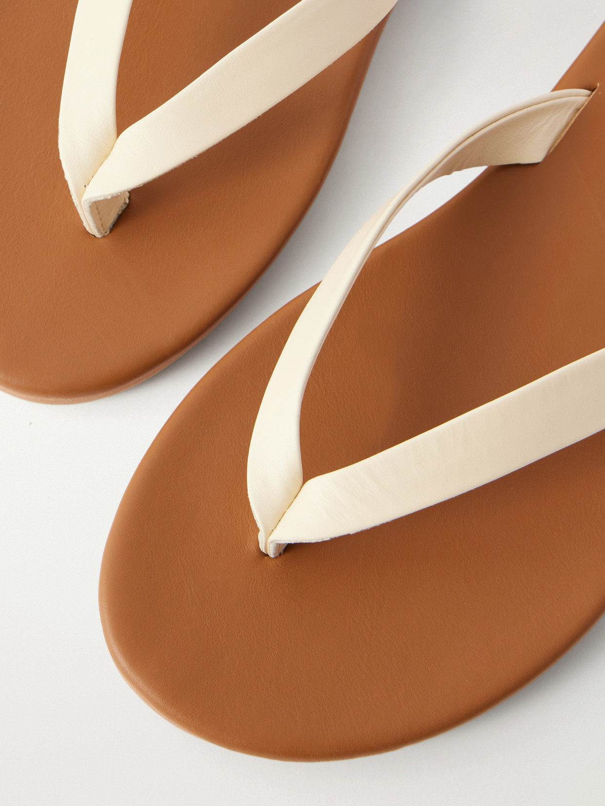 Saionara Leather Flip Flops