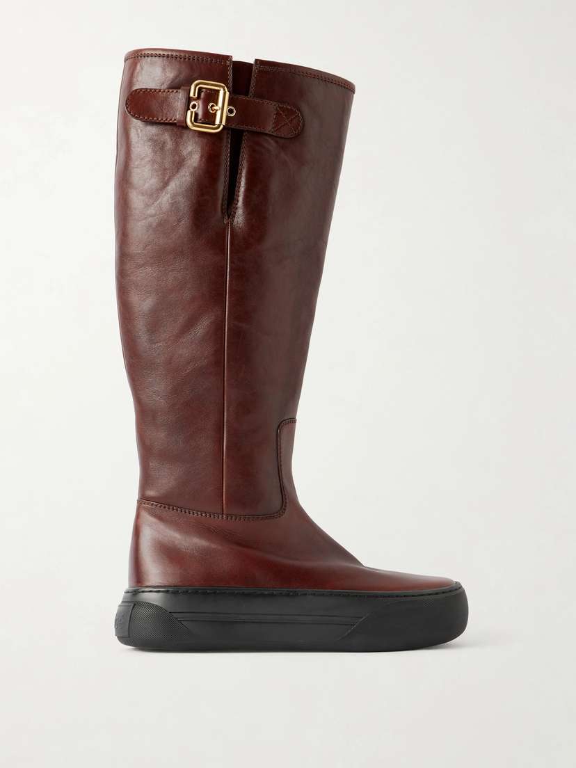 Chloé Delia Leather Knee Boots | Thumbnail 6 Chloé Delia Leather Knee Boots | Thumbnail 6