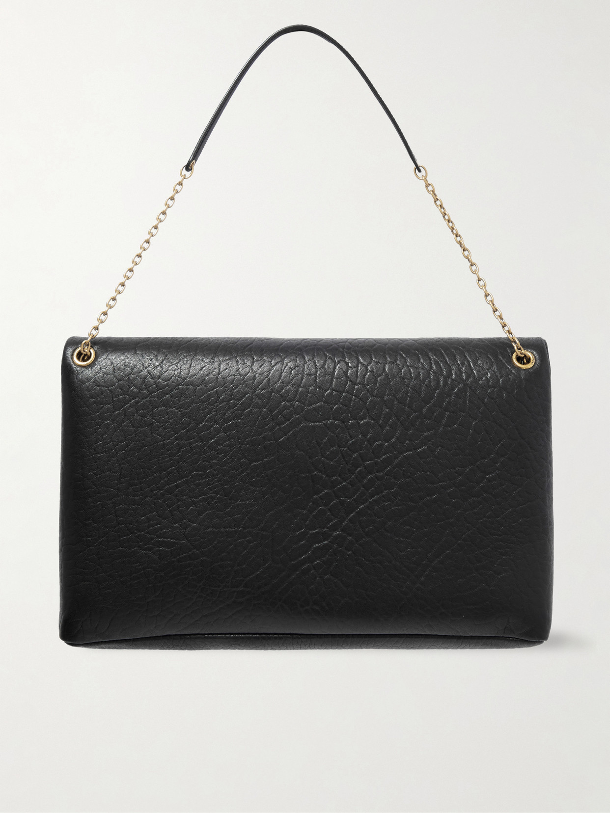 Cassandre Textured-Leather Shoulder Bag