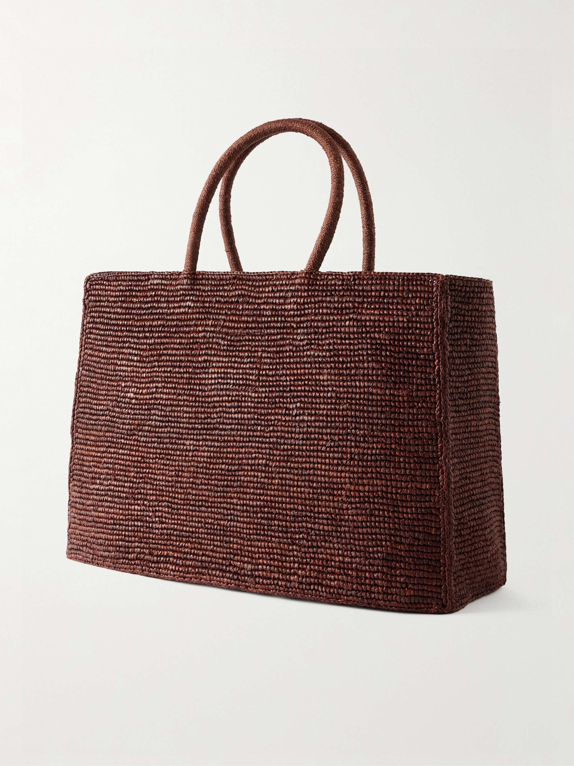 LIÉ STUDIO The Charlotte raffia tote bag | NET-A-PORTER