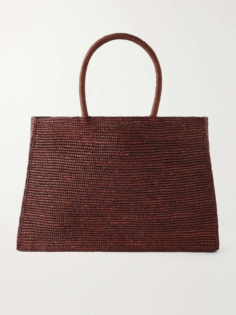 LIÉ STUDIO The Charlotte Raffia Tote Bag