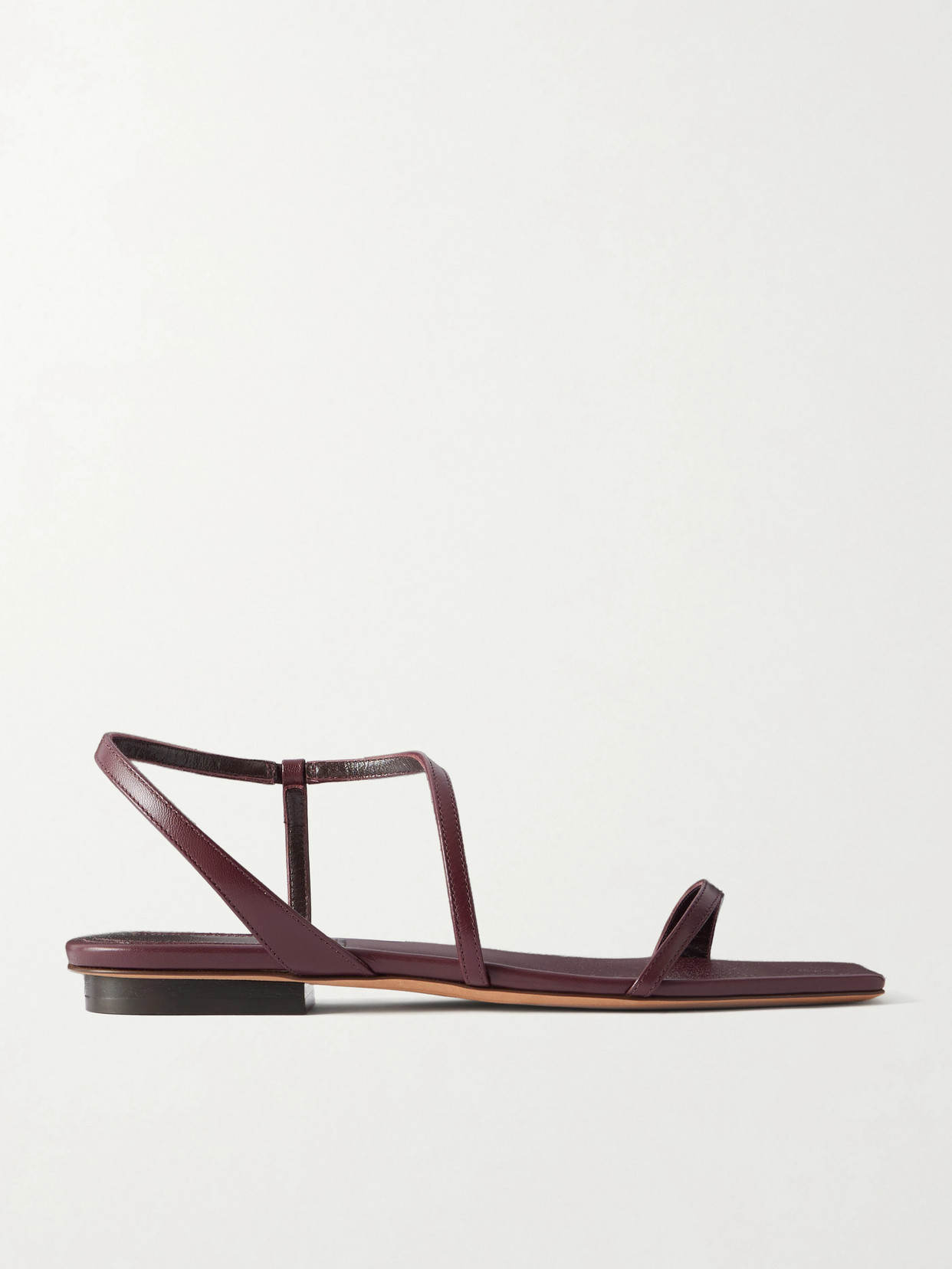 Emme Parsons Delice Leather Sandals In Brown