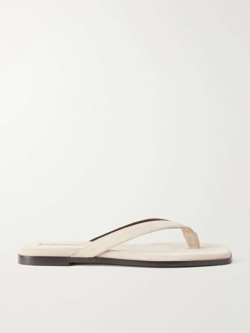 Emme Parsons Meta Suede Thong Sandals