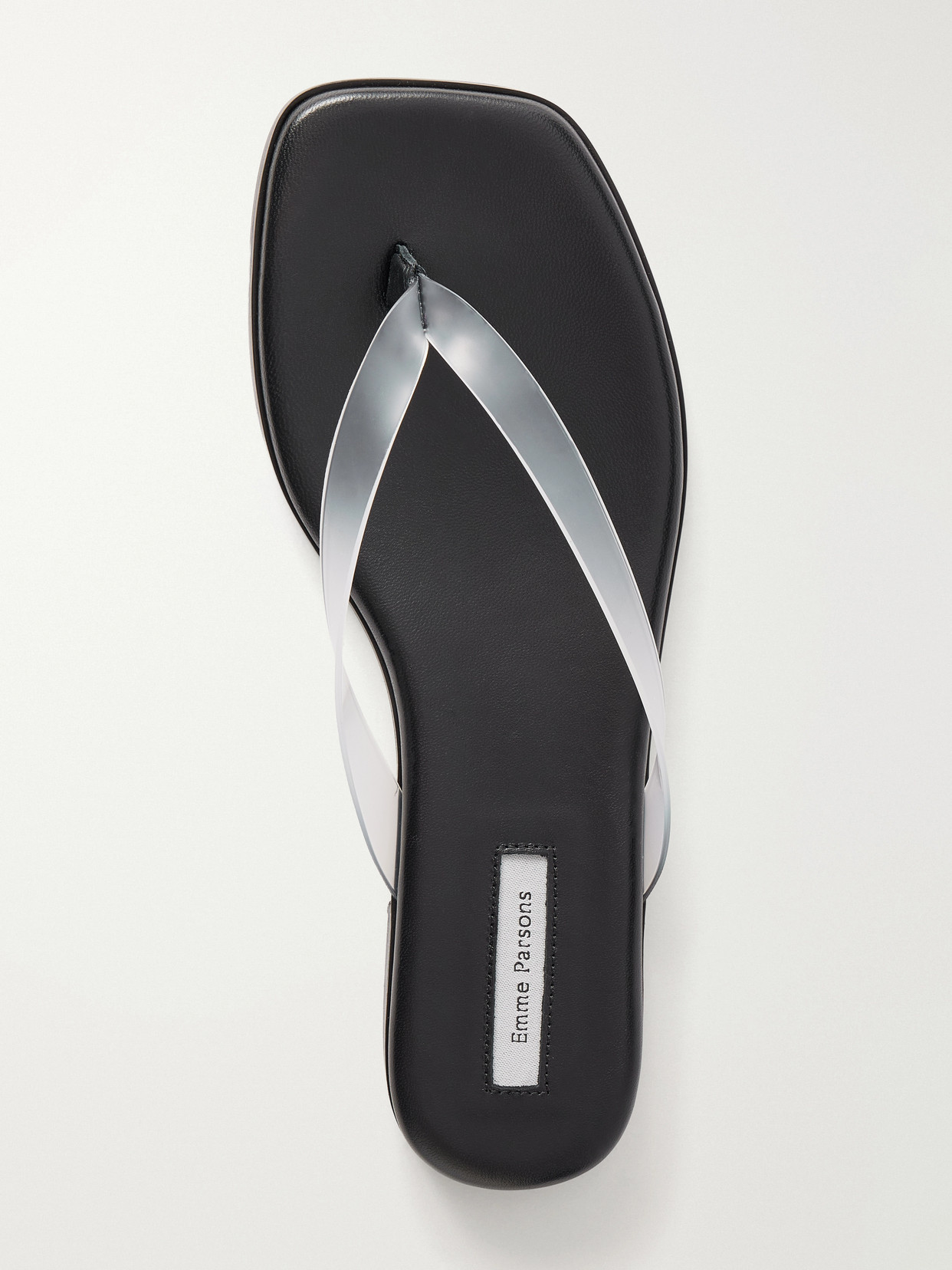 Meta Leather Thong Sandals