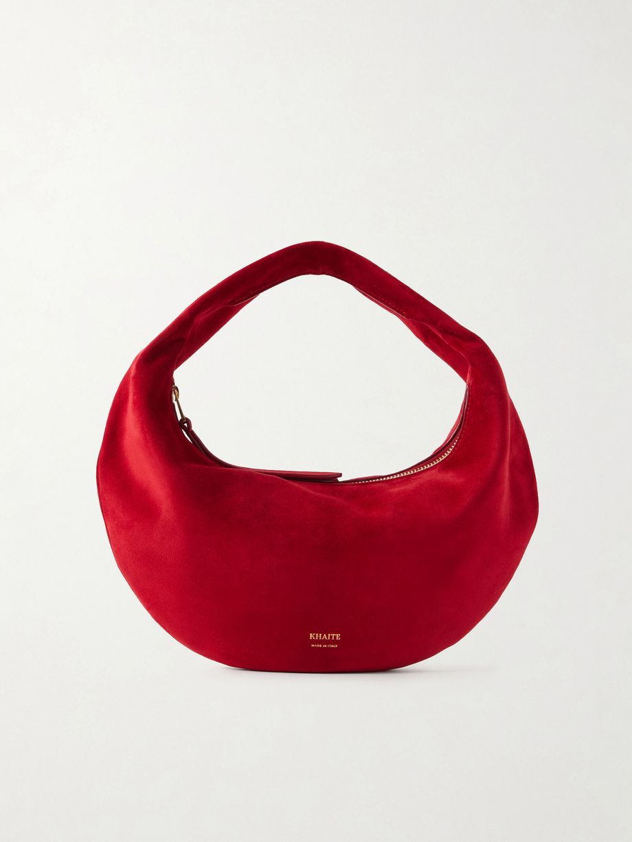 Olivia mini suede shoulder bag