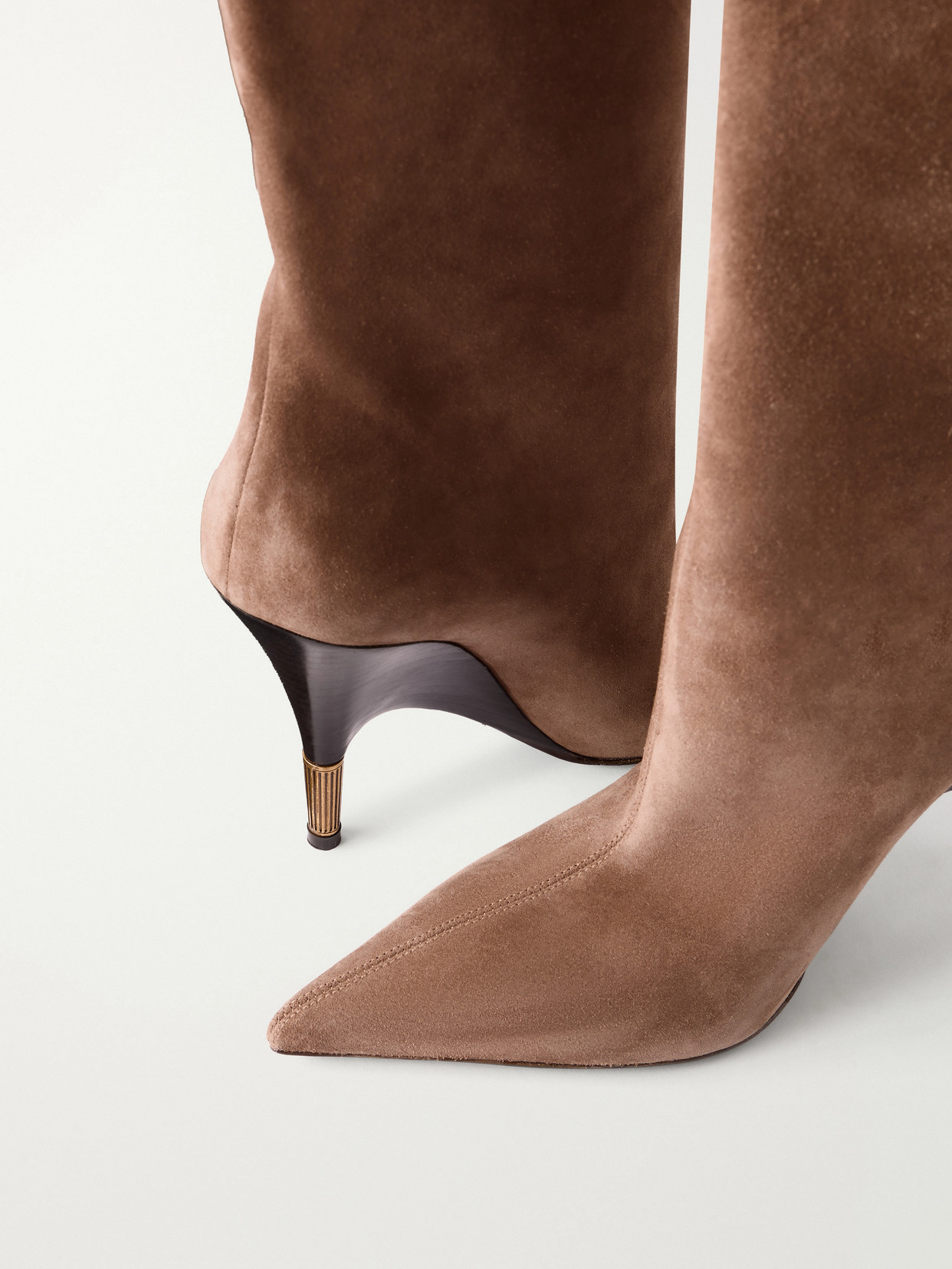 Bella Suede Knee Boots