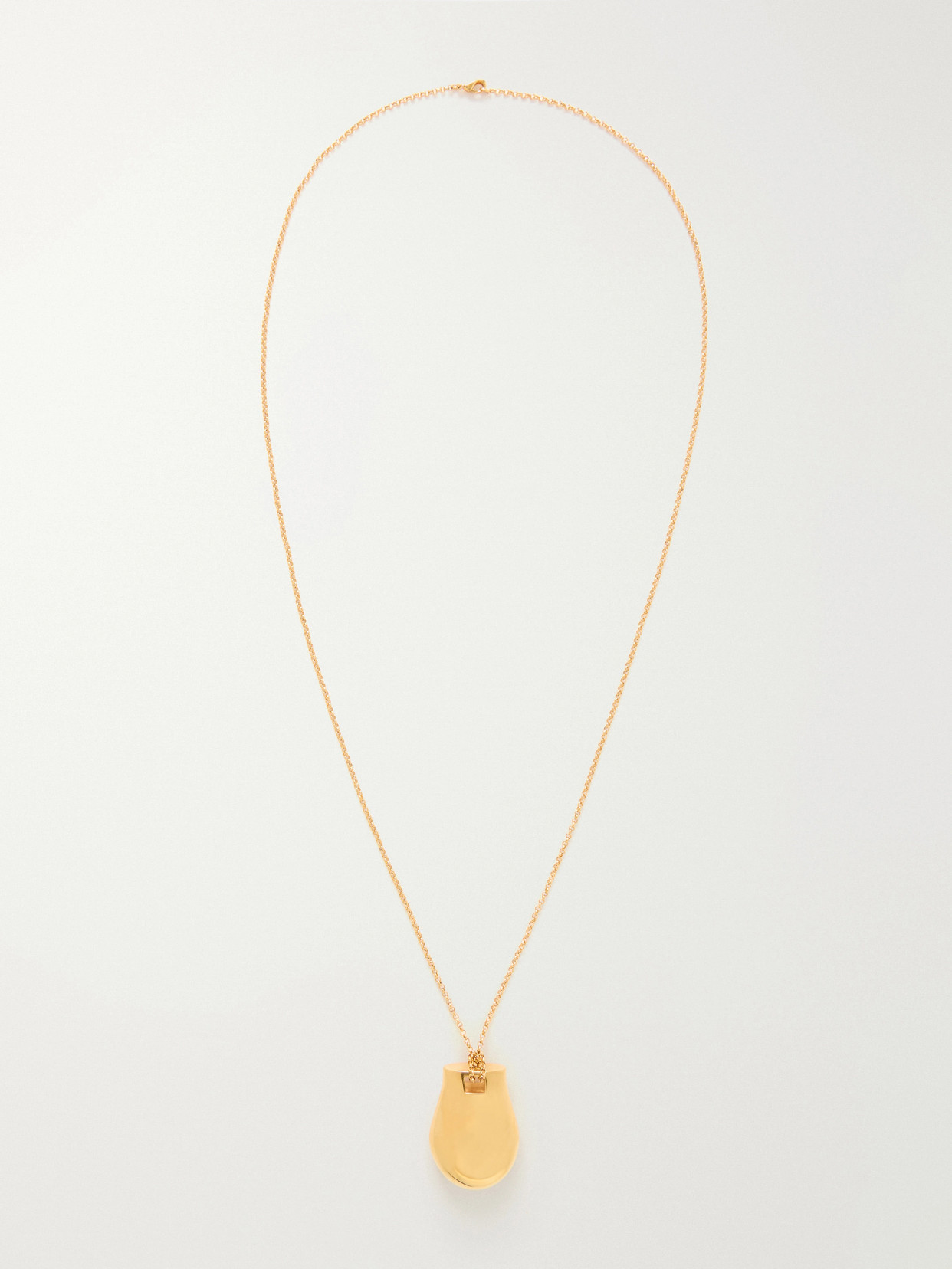 Khaite Keefe Gold-plated Pendant Necklace