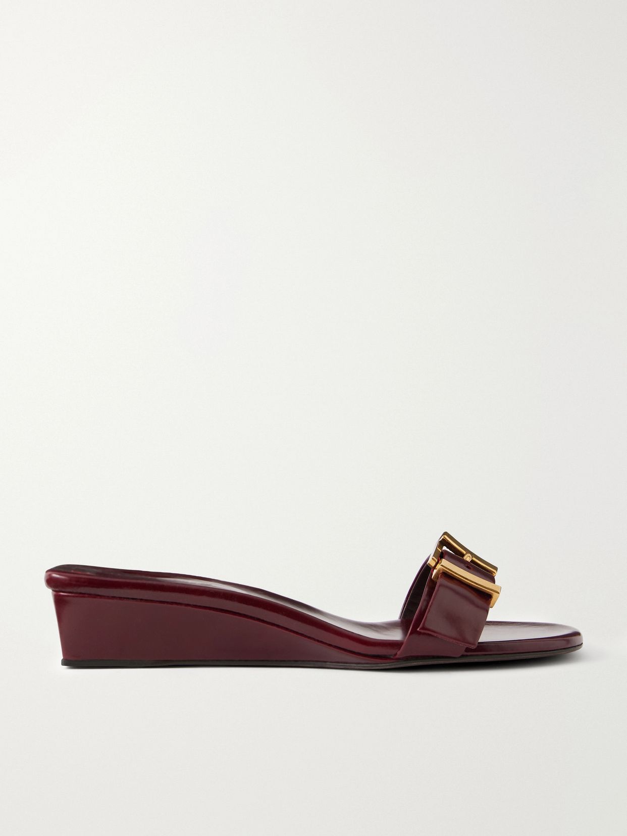 Manhattan Buckled Leather Sandals