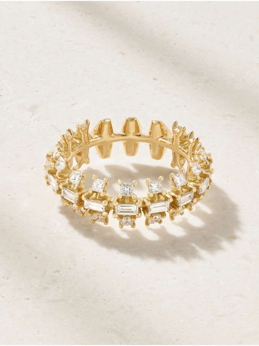 Fernando Jorge Vertex 18-karat Gold Diamond Ring