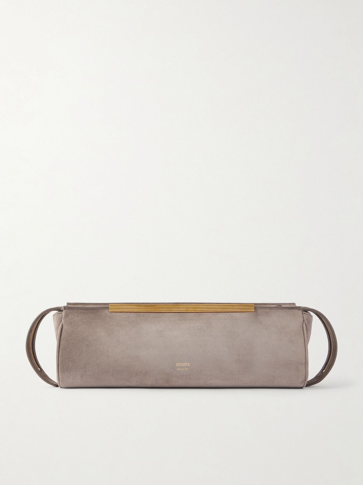 Donna suede clutch