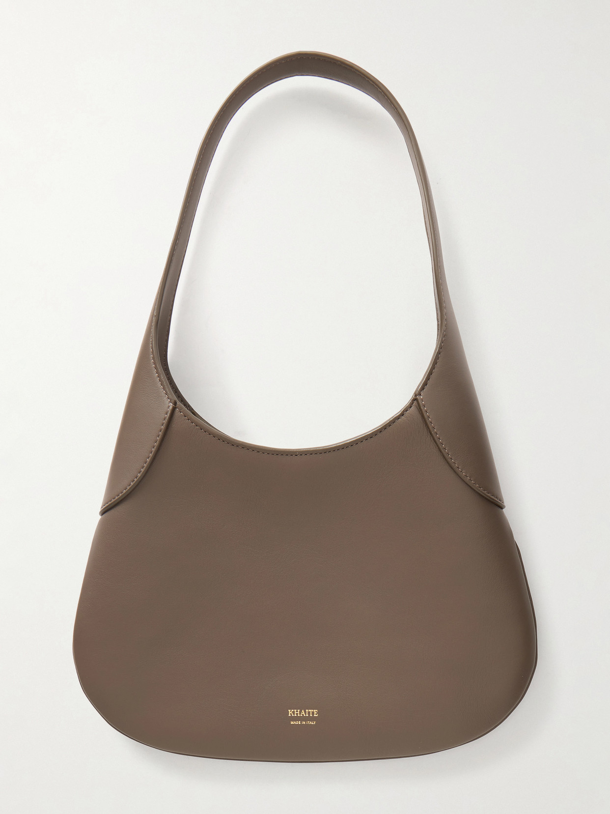 Khaite Joan Small Leather Shoulder Bag In Pink