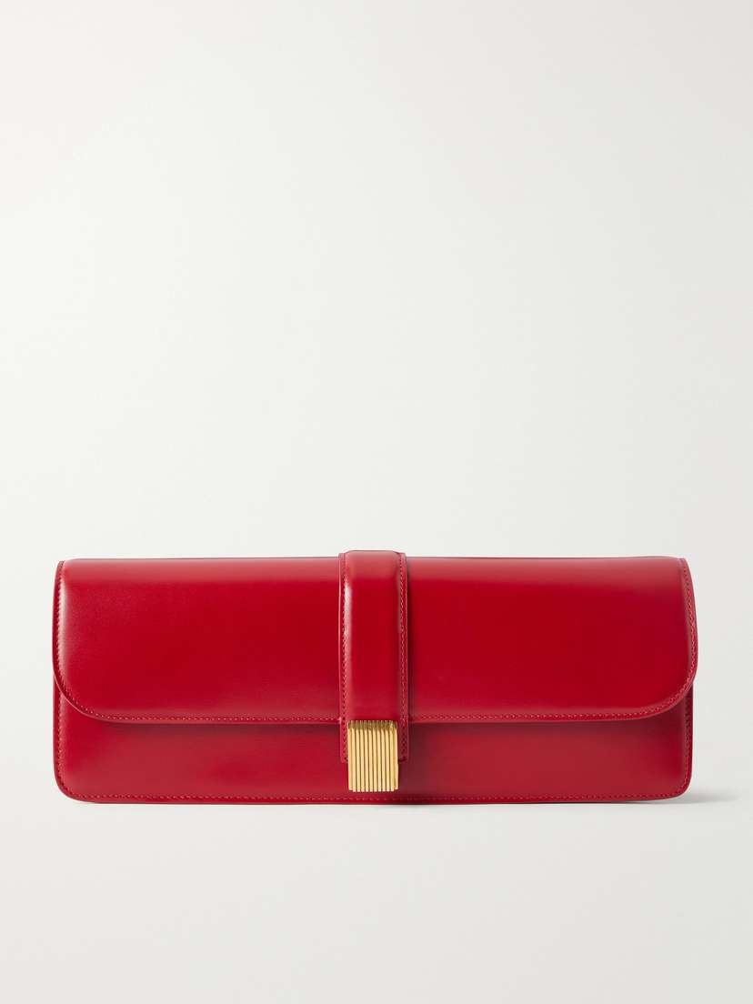 Khaite Blake Leather Clutch