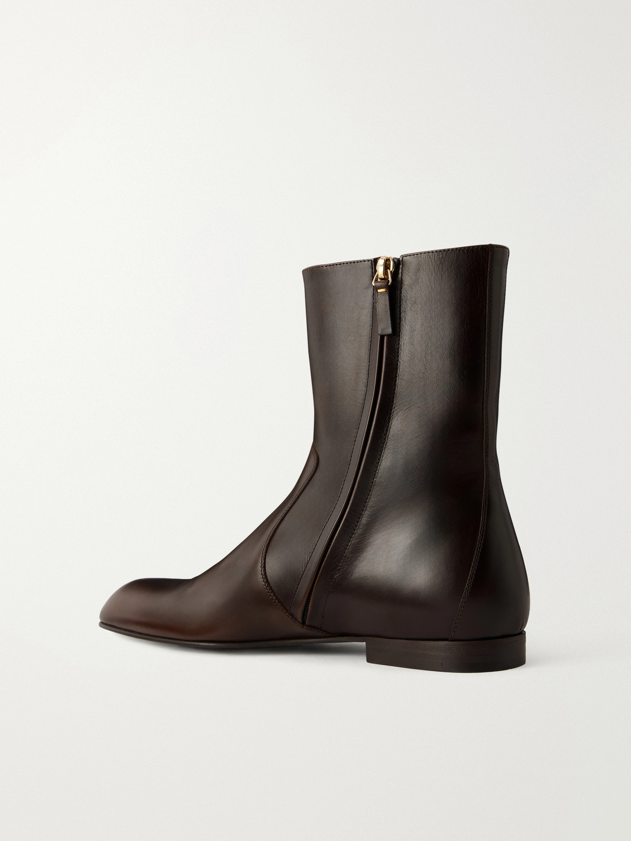 Leather Ankle Boots