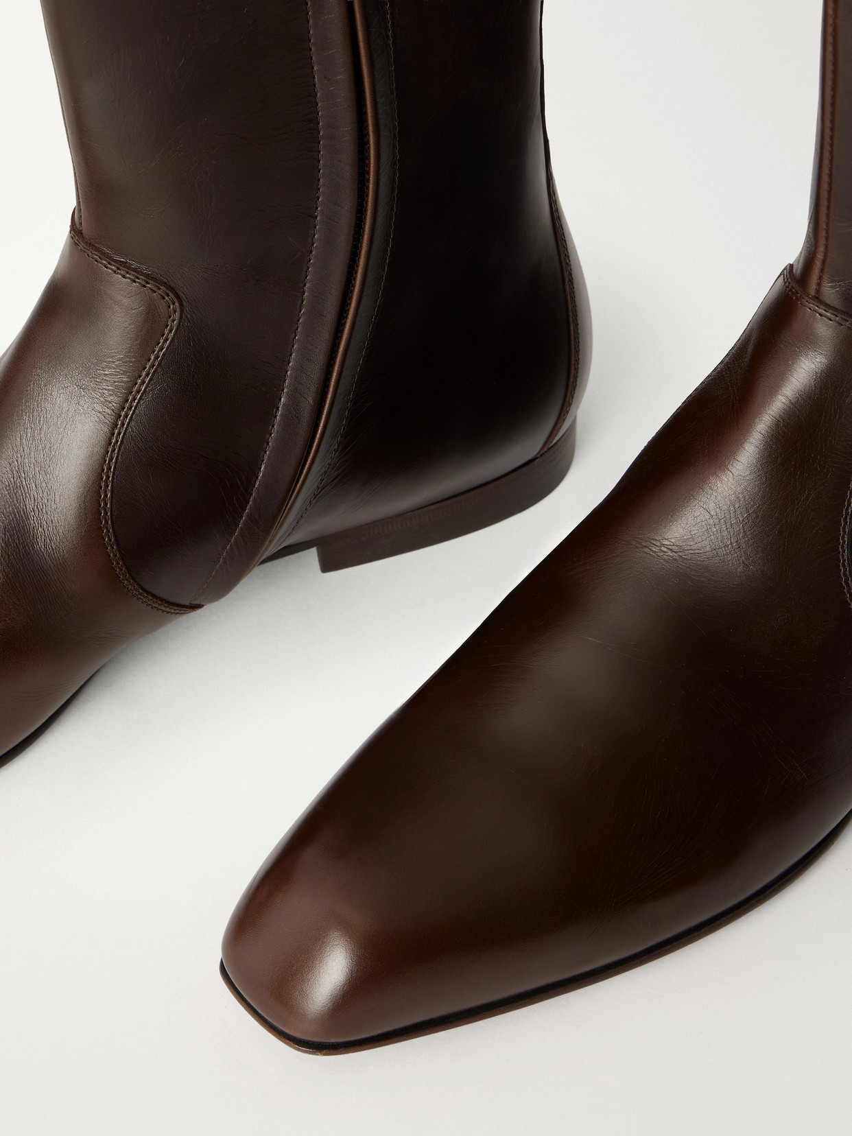 Leather Ankle Boots