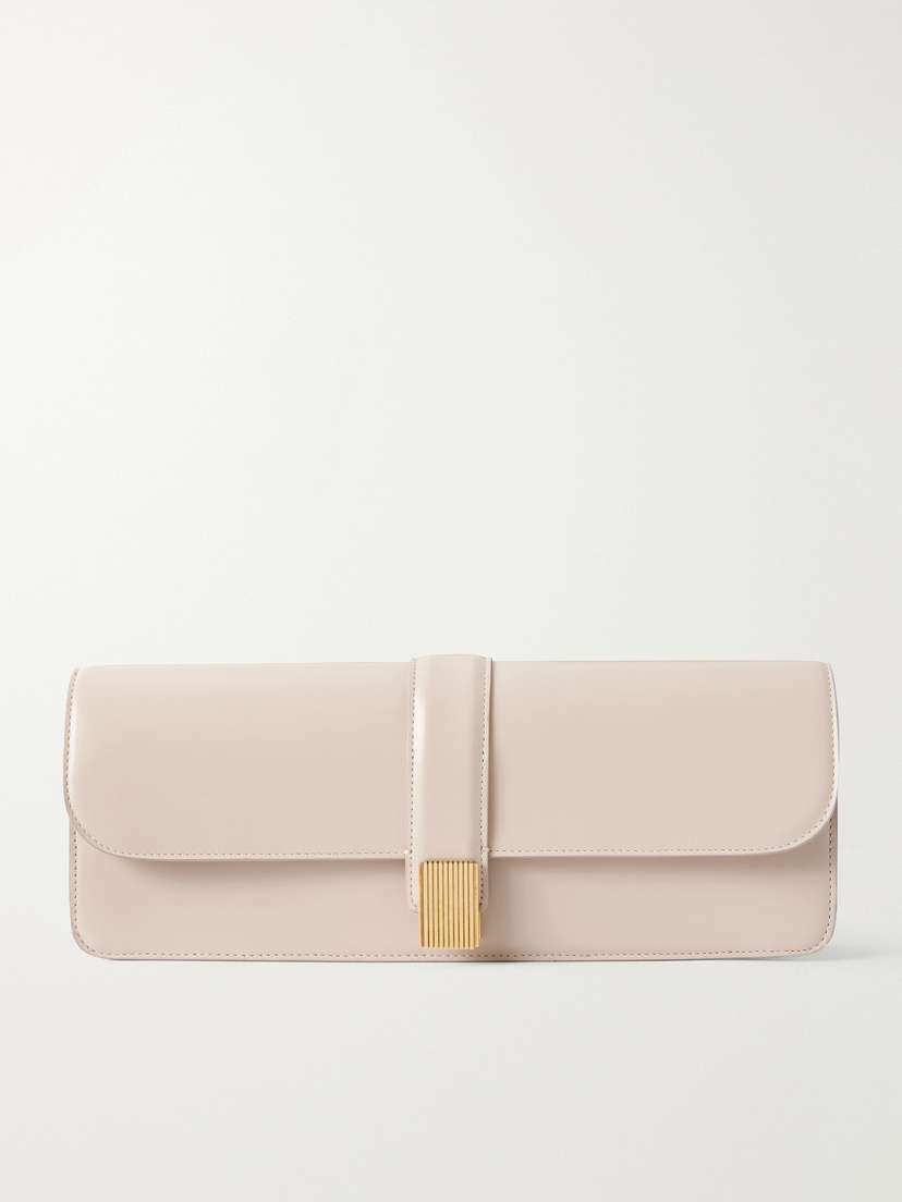 Khaite Blake Leather Clutch
