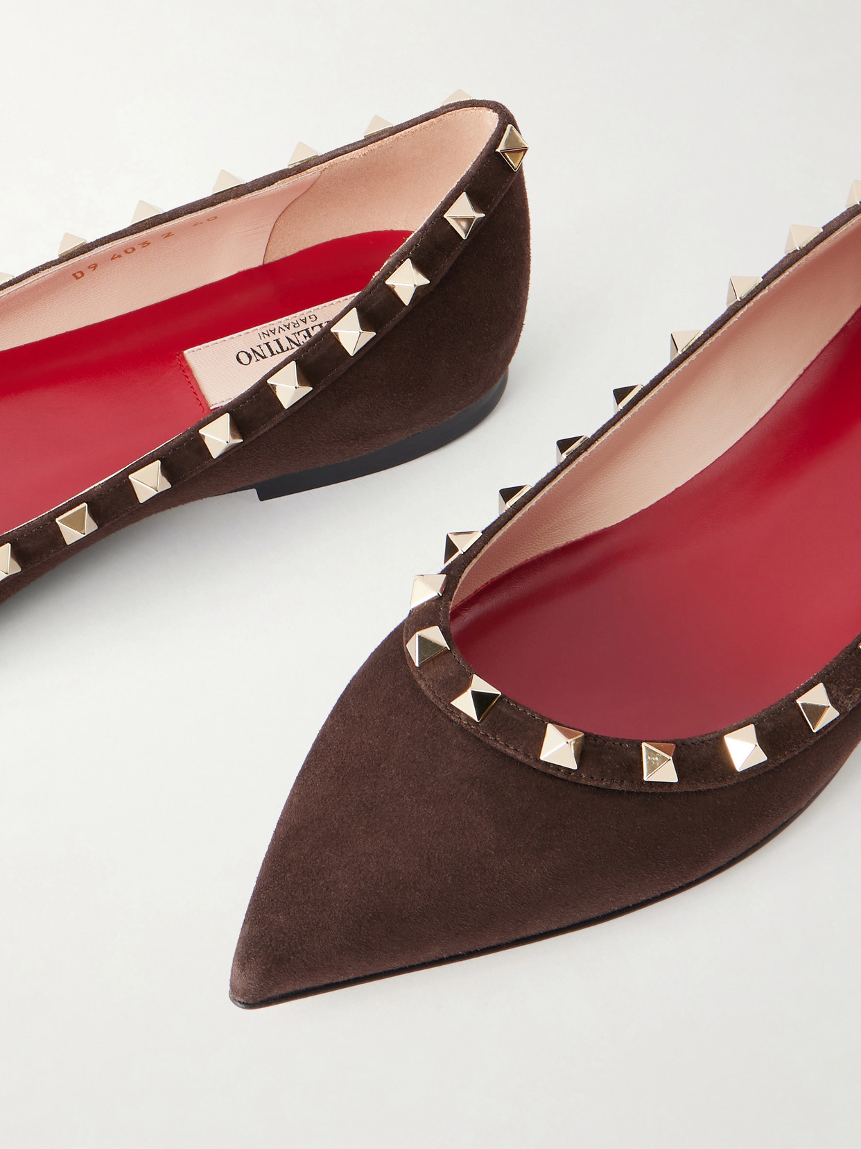 Garavani - Rockstud Ballet Flats