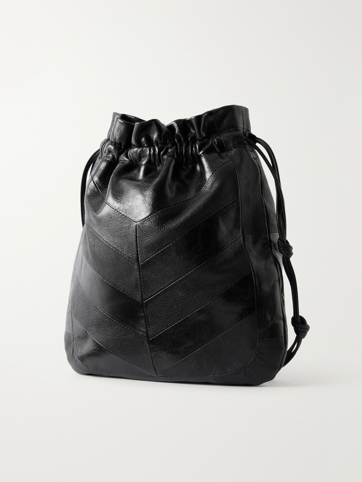 Garavani - Buckette Logo-Embellished Drawstring Shoulder Bag