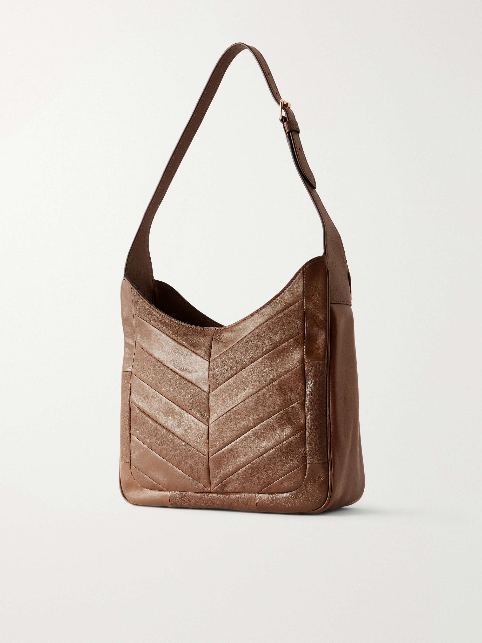 VALENTINO GARAVANI VLogo-embellished patchwork leather shoulder