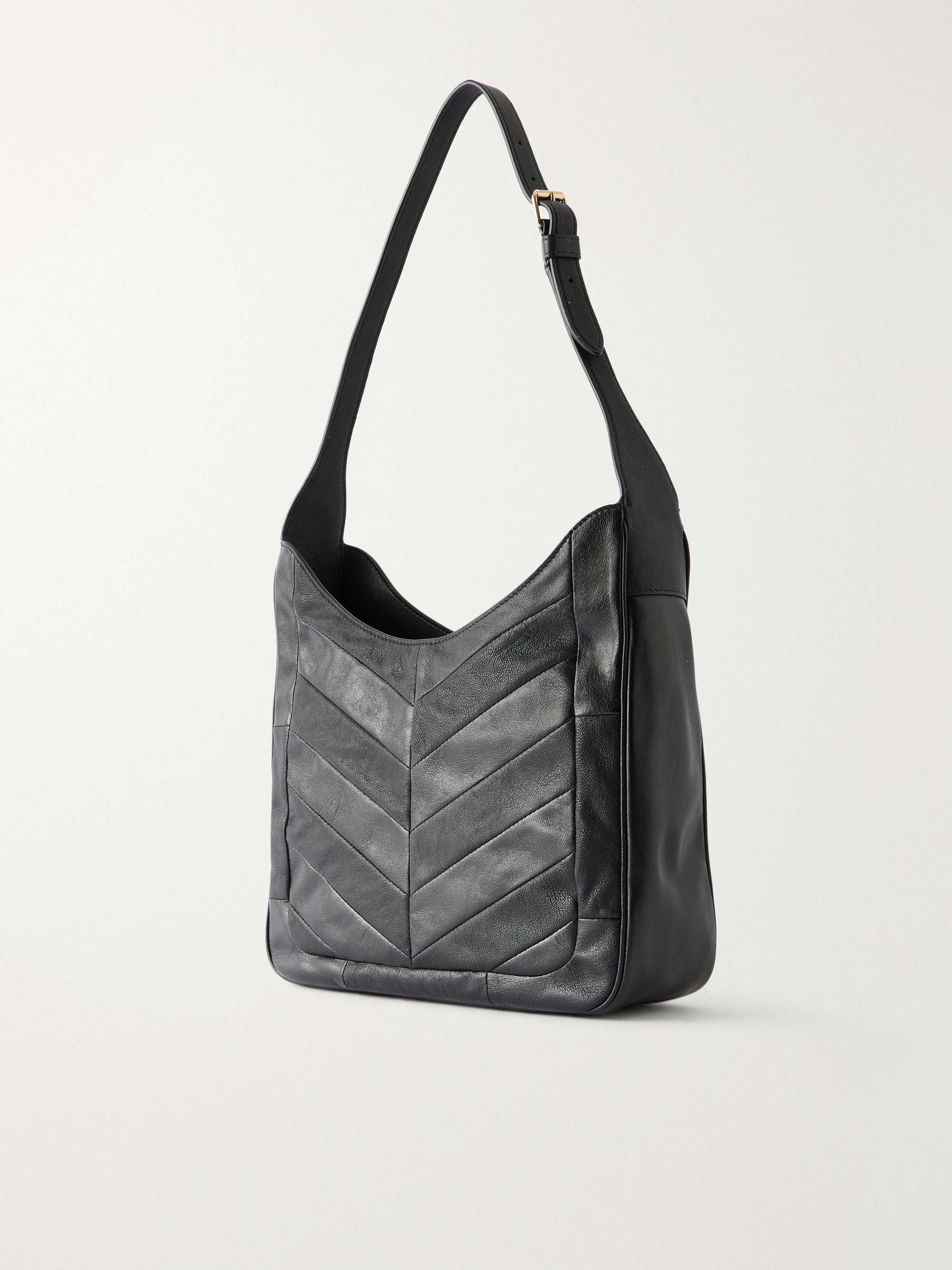 VALENTINO GARAVANI VLogo-embellished patchwork leather shoulder