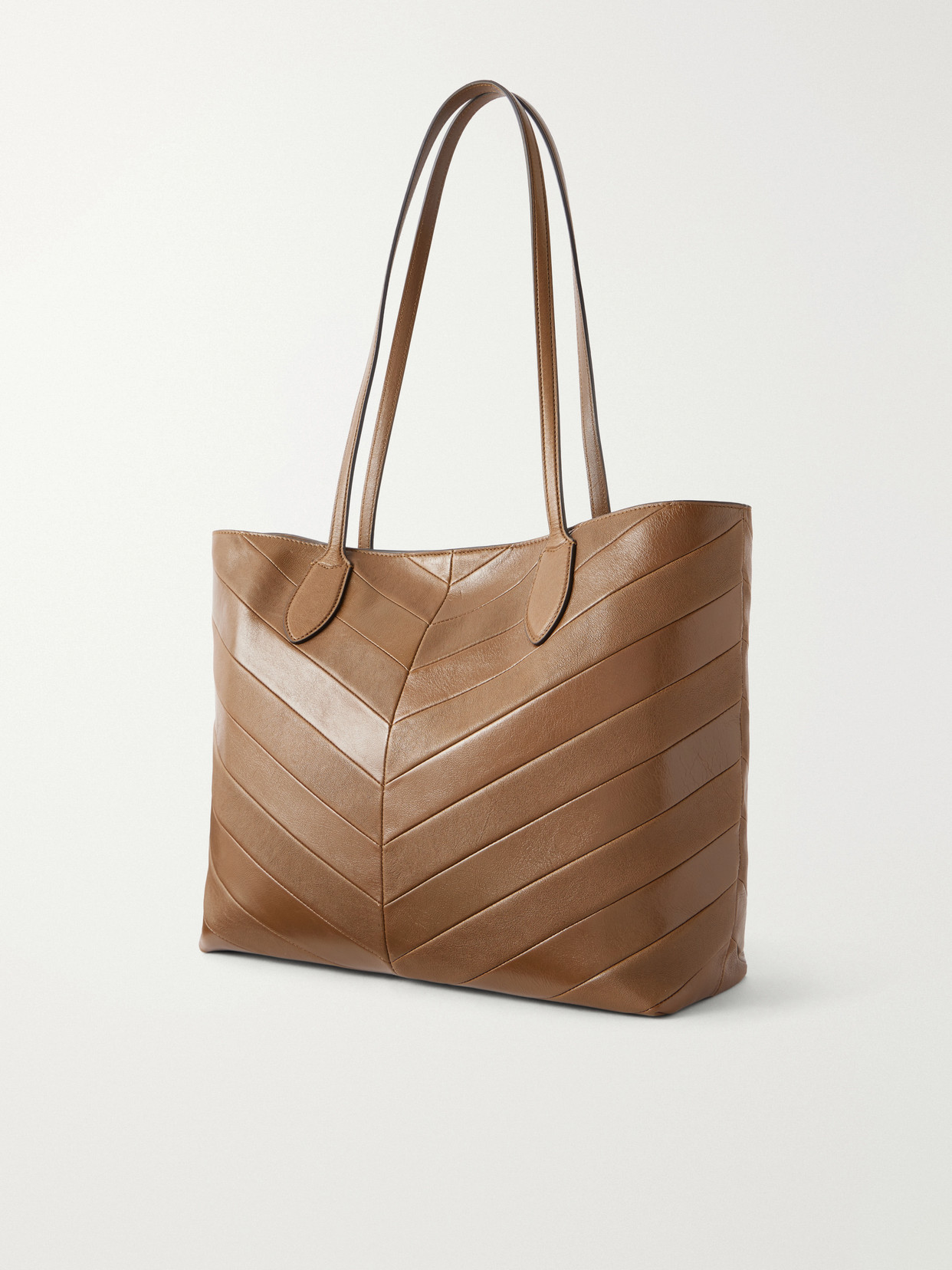 Garavani - Jean Medium Chevron Leather Tote
