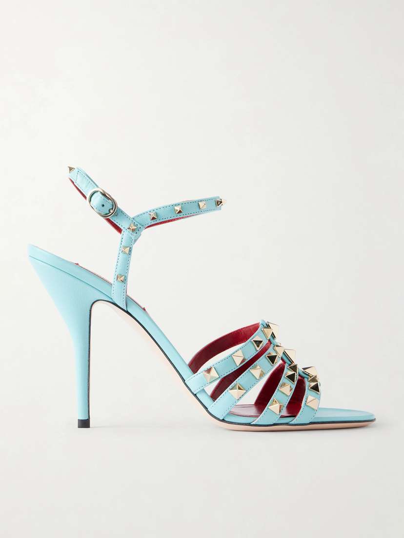 Valentino Garavani Rockstud Embellished Leather Sandals | Thumbnail 6 Valentino Garavani Rockstud Embellished Leather Sandals | Thumbnail 6