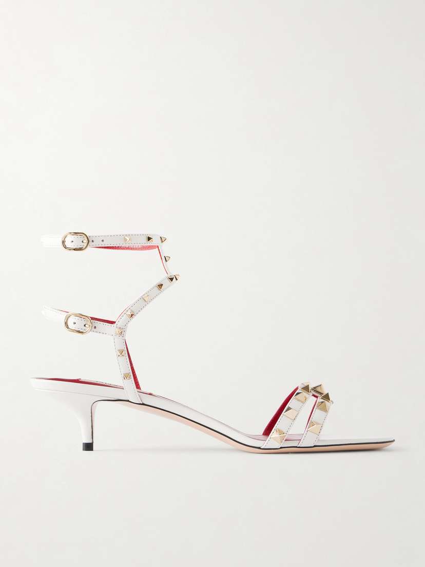 Valentino Garavani Rockstud 40 Leather Sandals