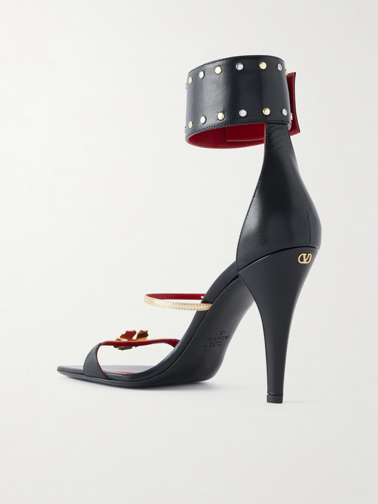 Garavani - Cuffie Enamelled Flower High Heel