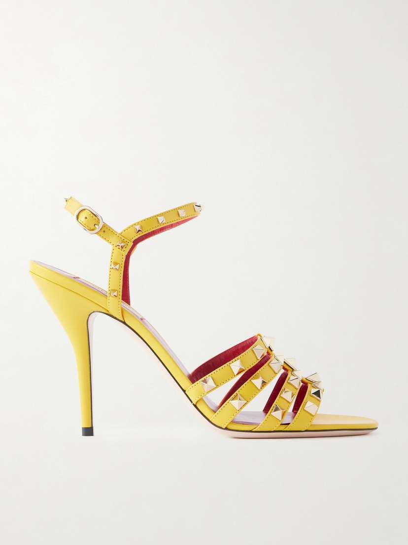 Valentino Garavani Rockstud 100 Leather Sandals