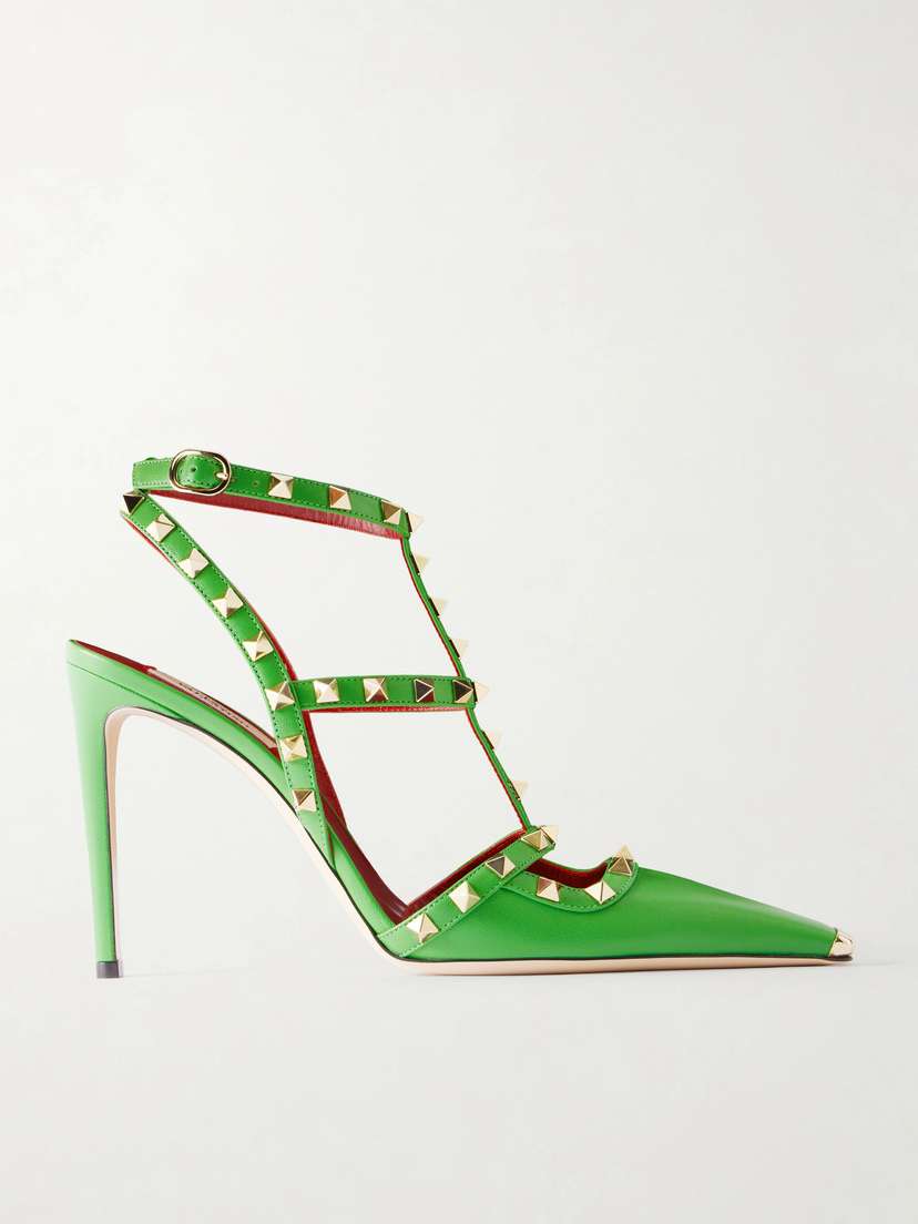 Valentino Garavani Rockstud Patent-leather Pumps | Thumbnail 6