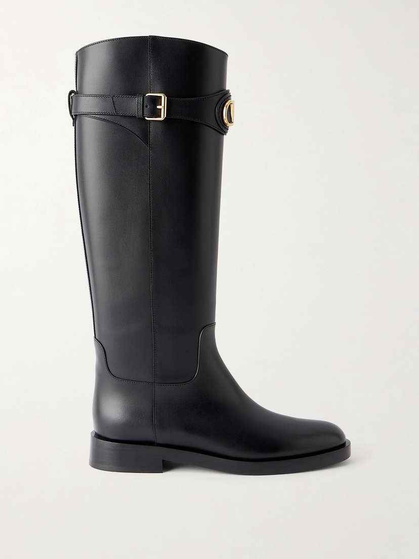 Valentino Garavani Vlogo-embellished Leather Boots | Thumbnail 6