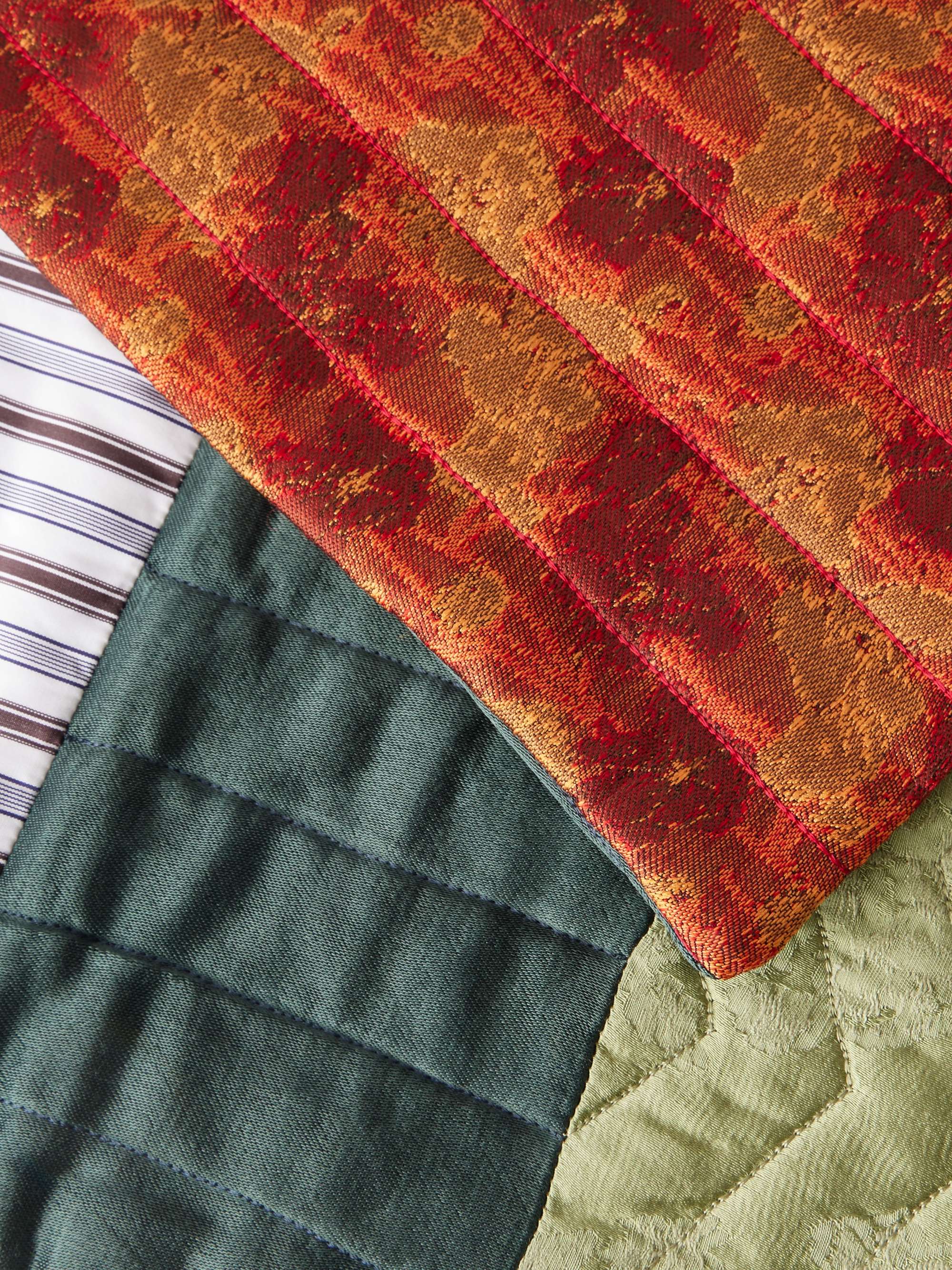 DRIES VAN NOTEN Patchwork quilted scarf | NET-A-PORTER