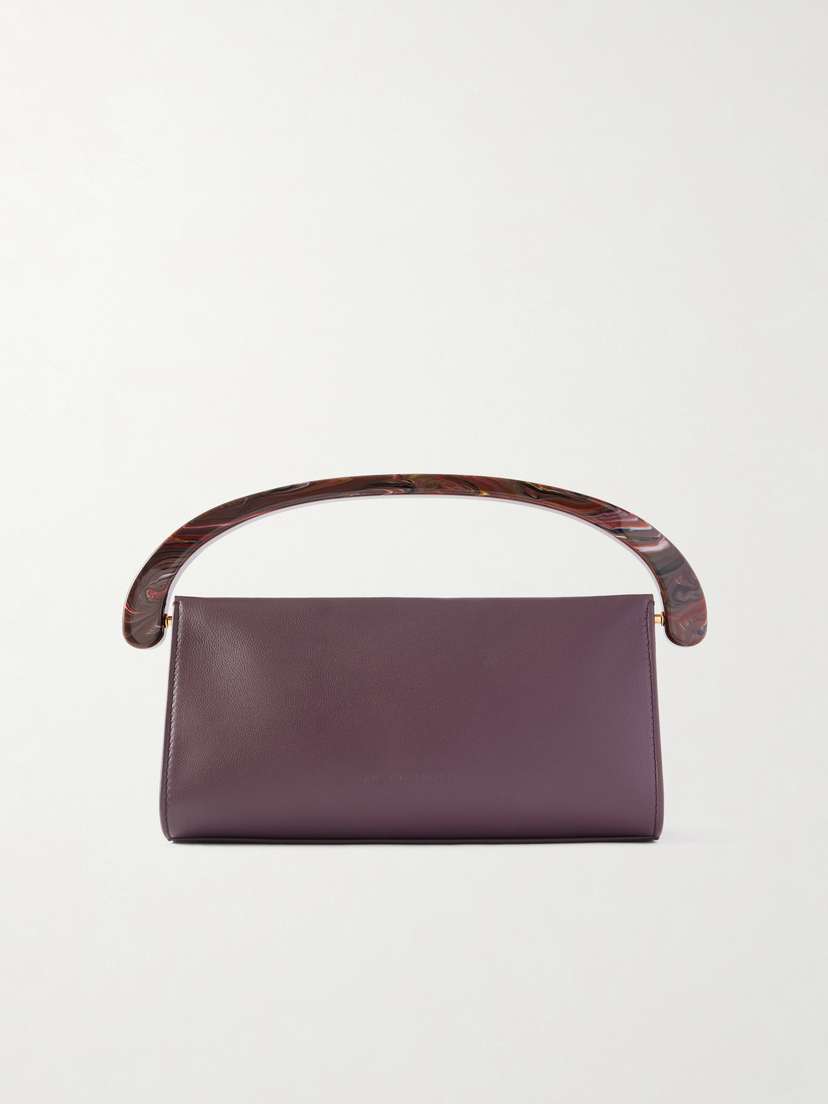 Dries Van Noten Leather Clutch