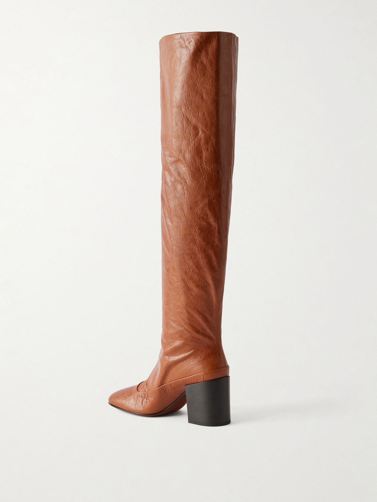 Leather Knee Boots