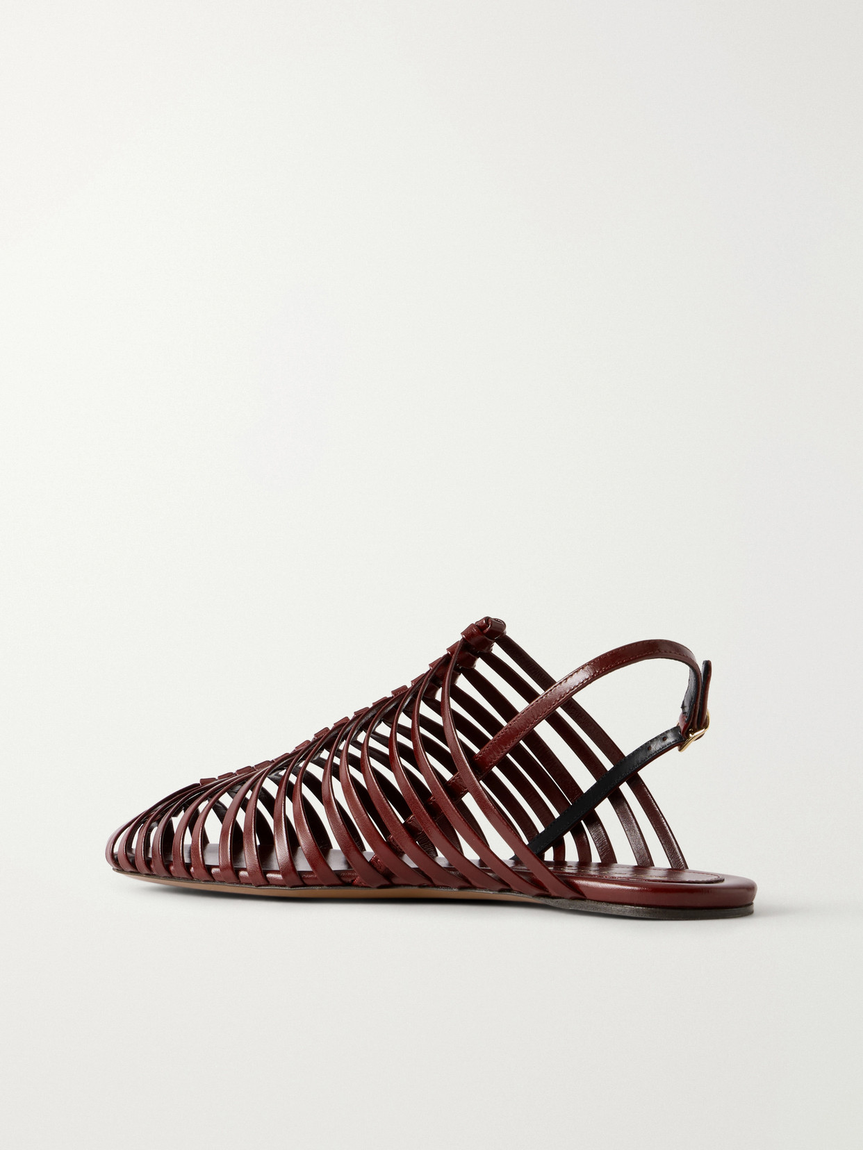 Leather Braided Sandals