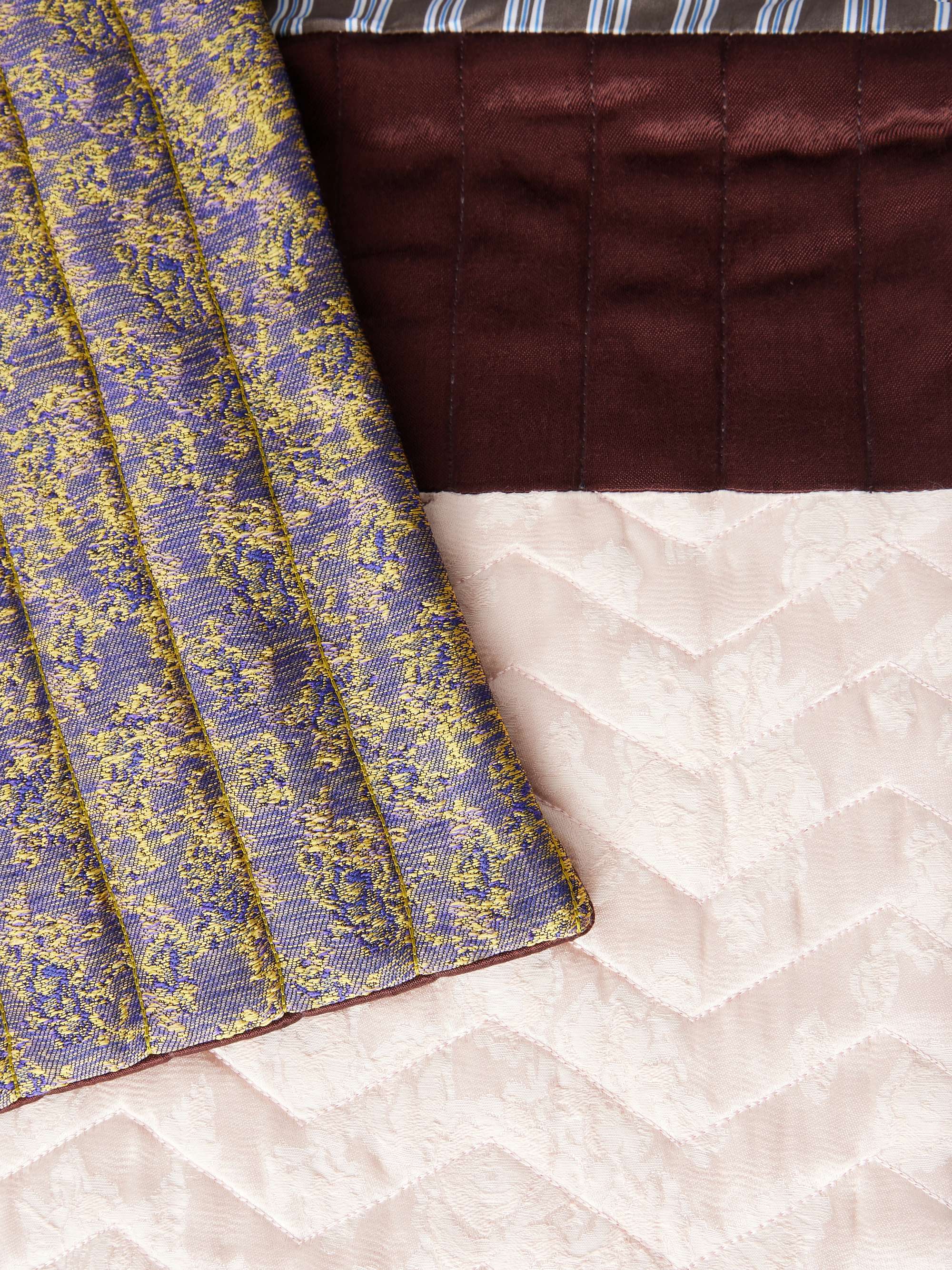 DRIES VAN NOTEN Patchwork quilted scarf | NET-A-PORTER